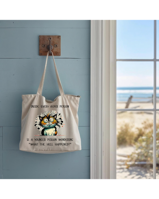 Tote Bag - Comical "Older Person"