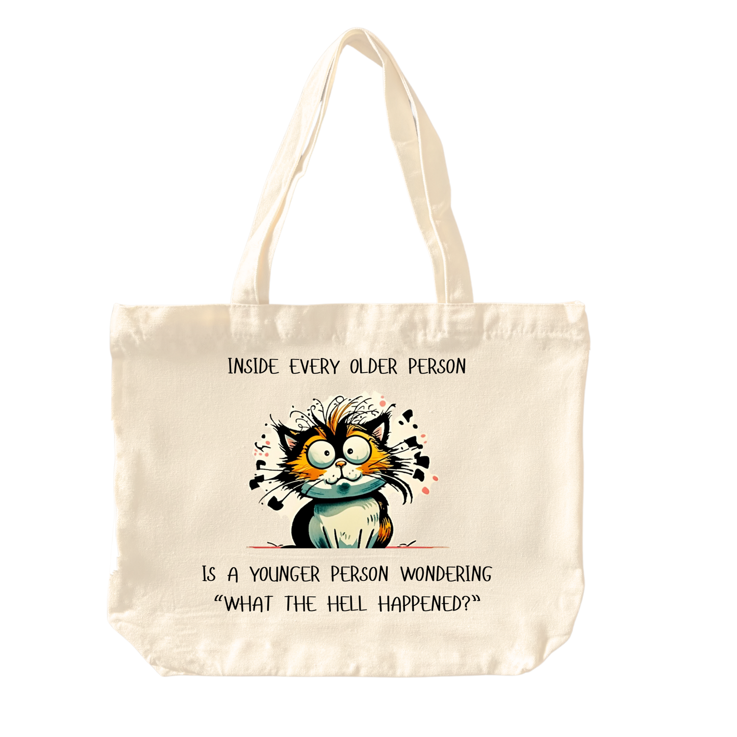 Tote Bag - Comical "Older Person"