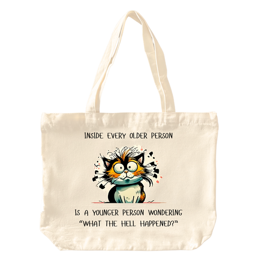 Tote Bag - Comical "Older Person"