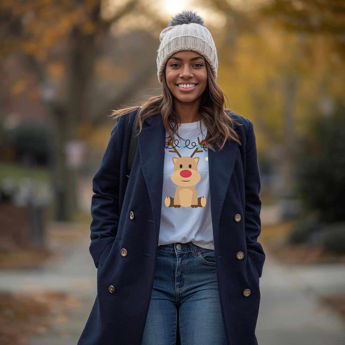 Holiday Collection T-shirt - Reindeer