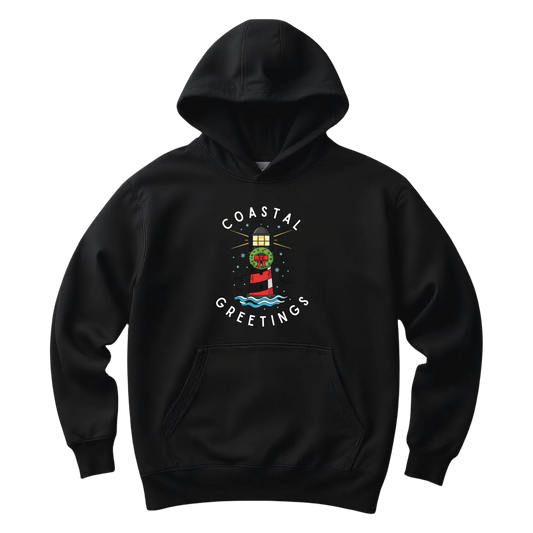 Coastal Greetings Lighthouse Hoodie