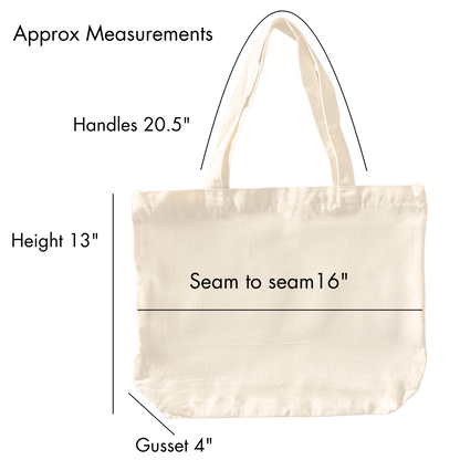 Tote Bag - Comical "Older Person"