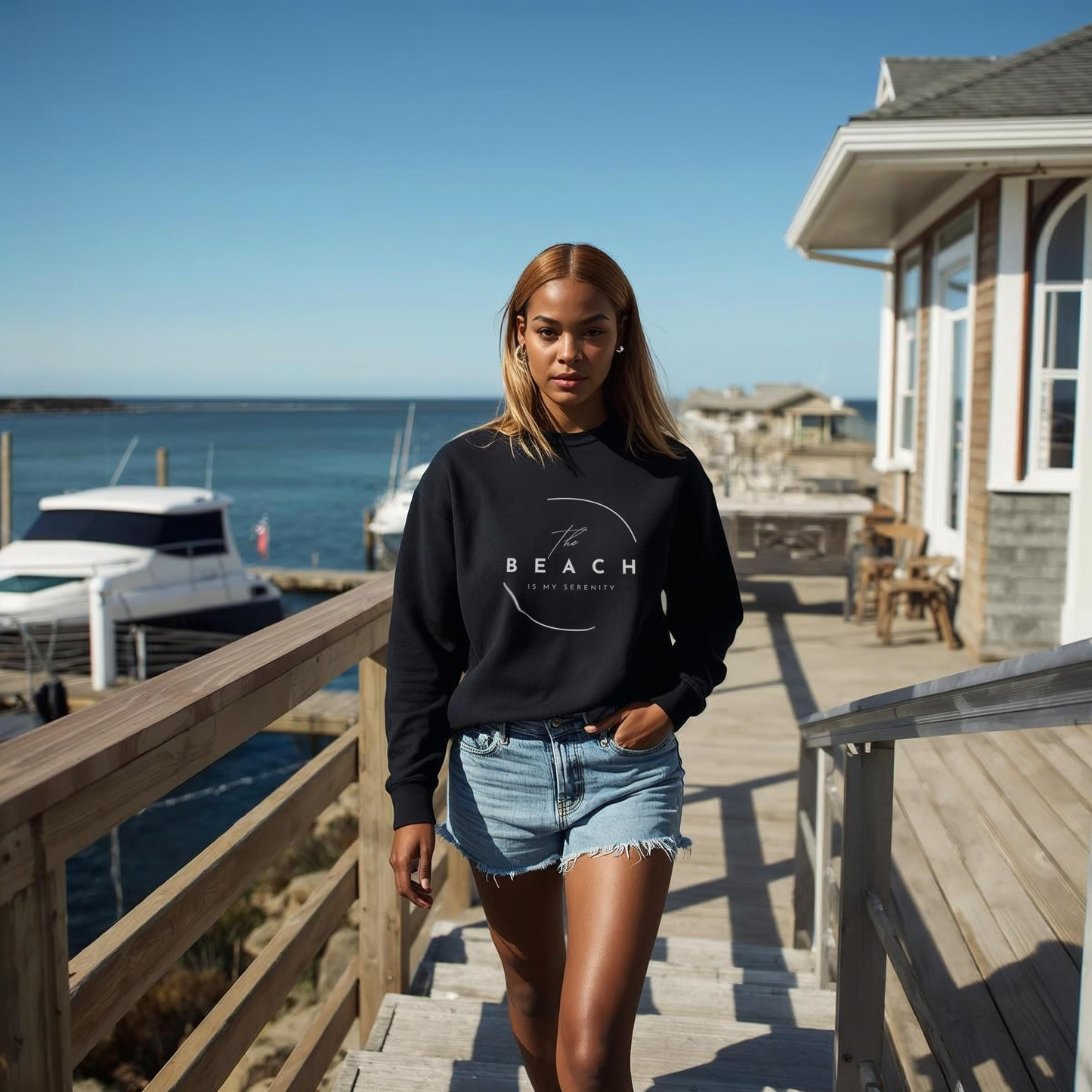 Beach Serenity Pullover