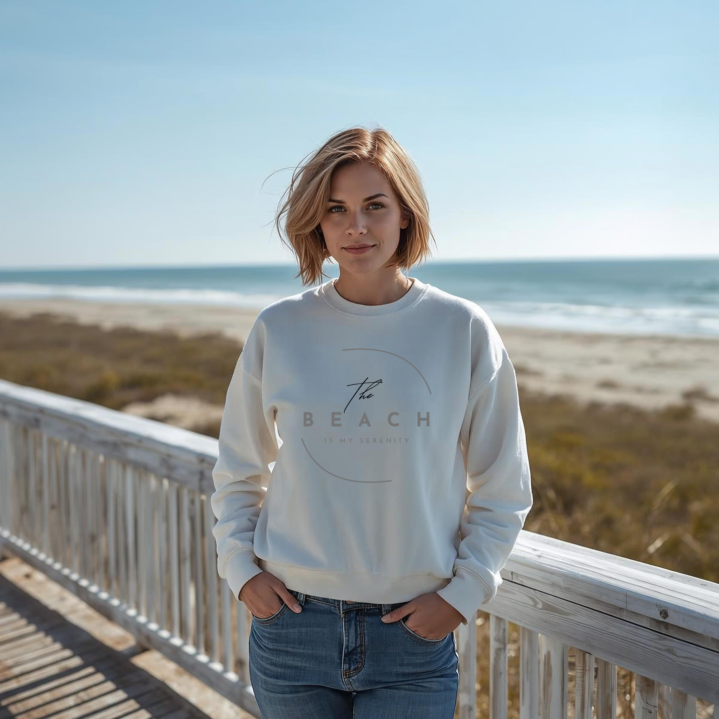 Beach Serenity Pullover