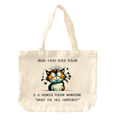 Tote Bag - Comical "Older Person"