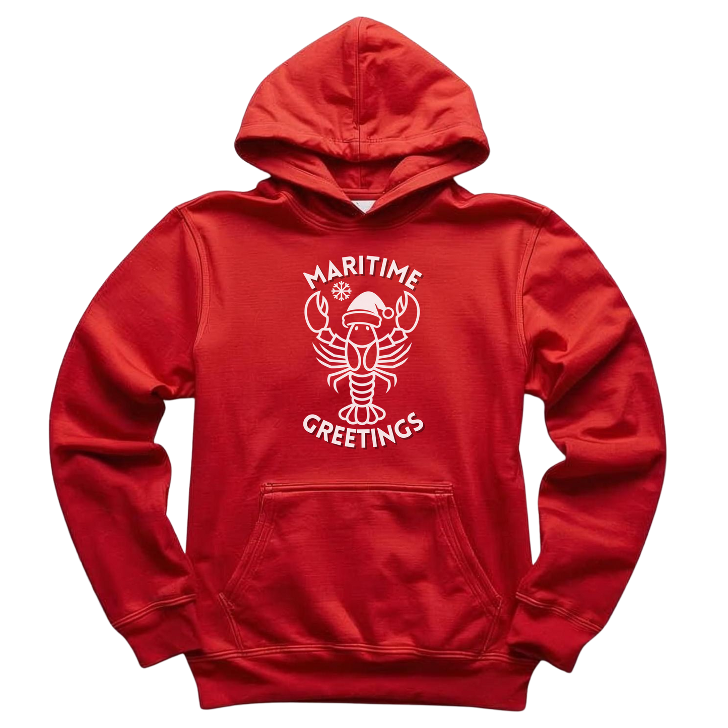Maritime Greetings Lobster Hoodie