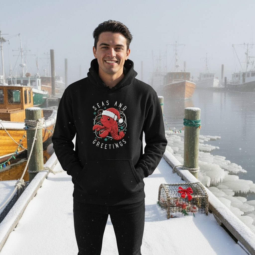 Black Seas and Greetings Lobster - Daytime Marina