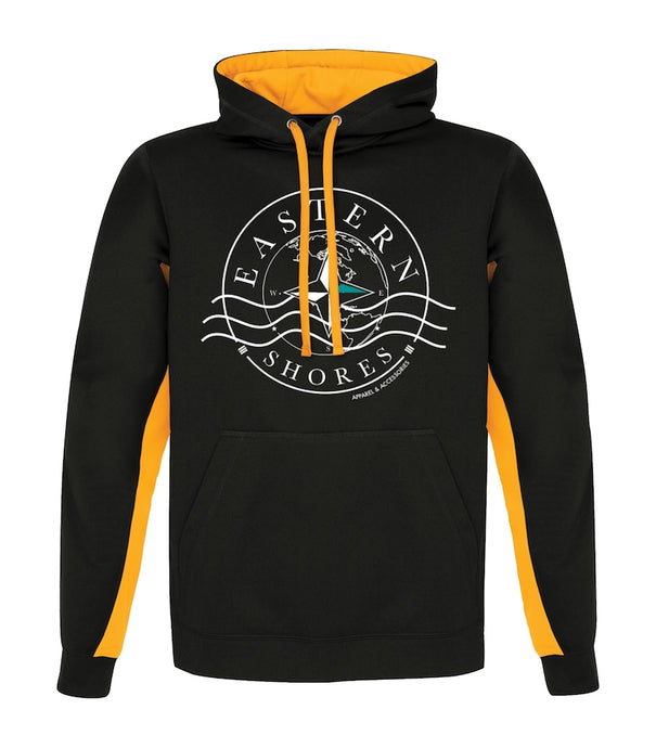 Hoodie - Athletic Color Block- White Logo - Eastern Shores Apparel & Accessories
