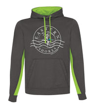 Load image into Gallery viewer, Hoodie - Athletic Color Block- White Logo - Eastern Shores Apparel &amp; Accessories
