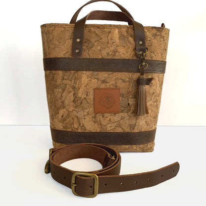 The Bucket Handbag - Cork