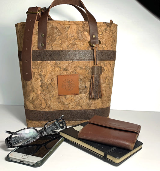 The Bucket Handbag - Cork